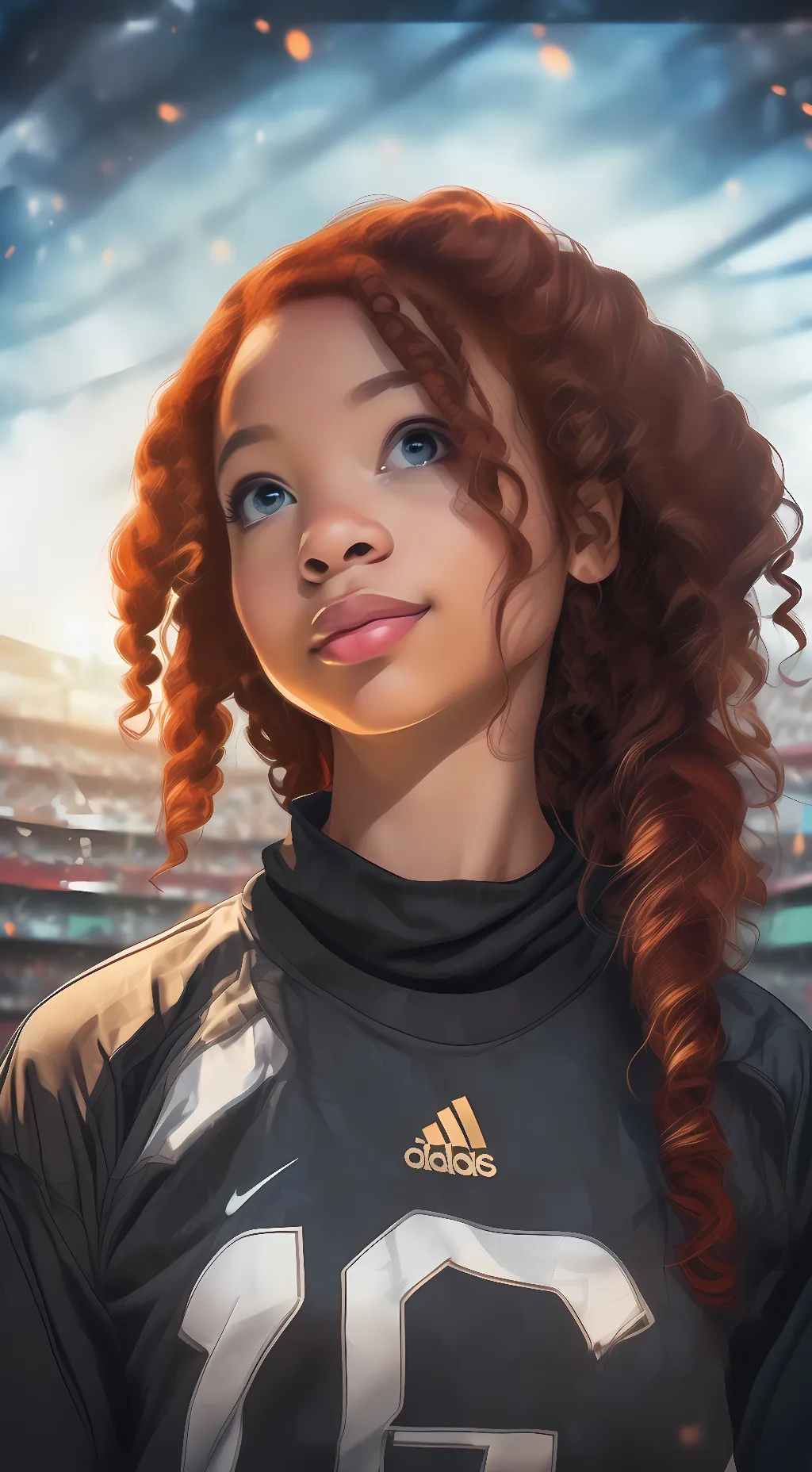 ai character: Lena background