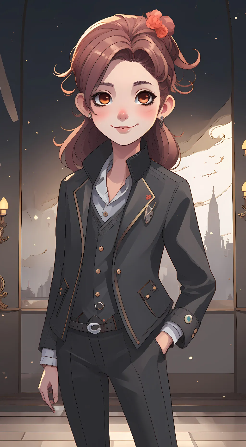 ai character: roselyn  background