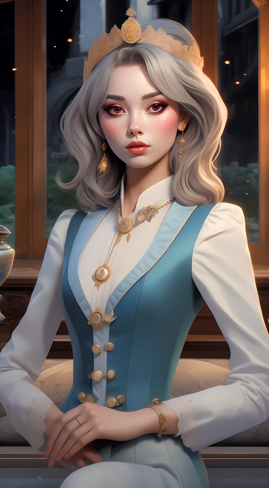 ai character: Mika background