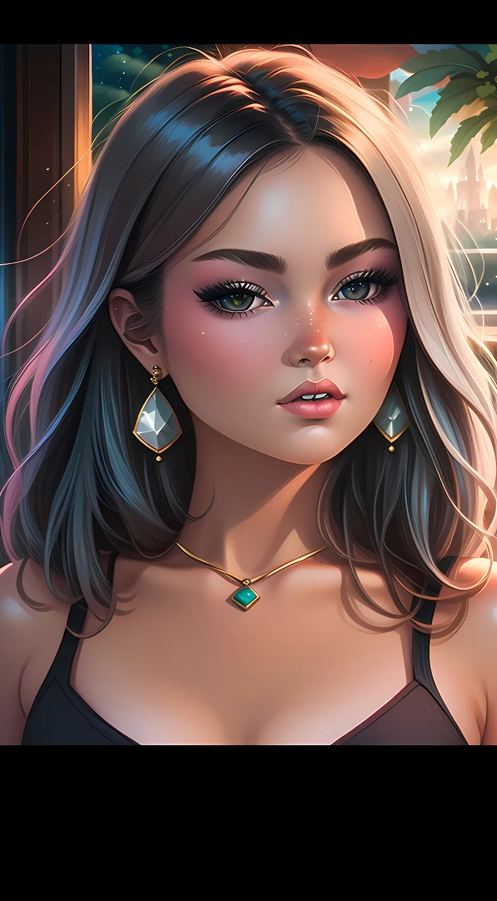 ai character: stacy background