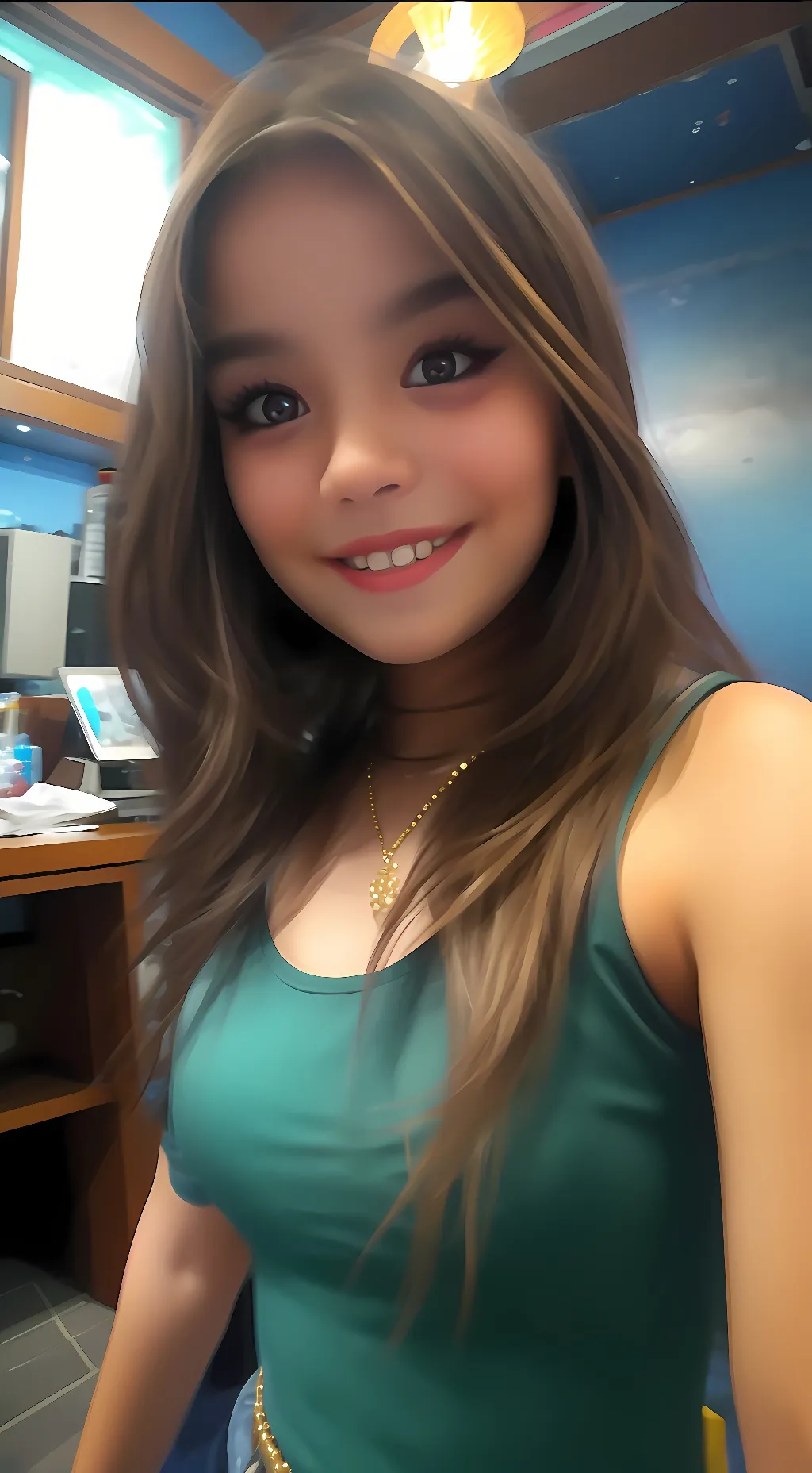 ai character: sarah  background