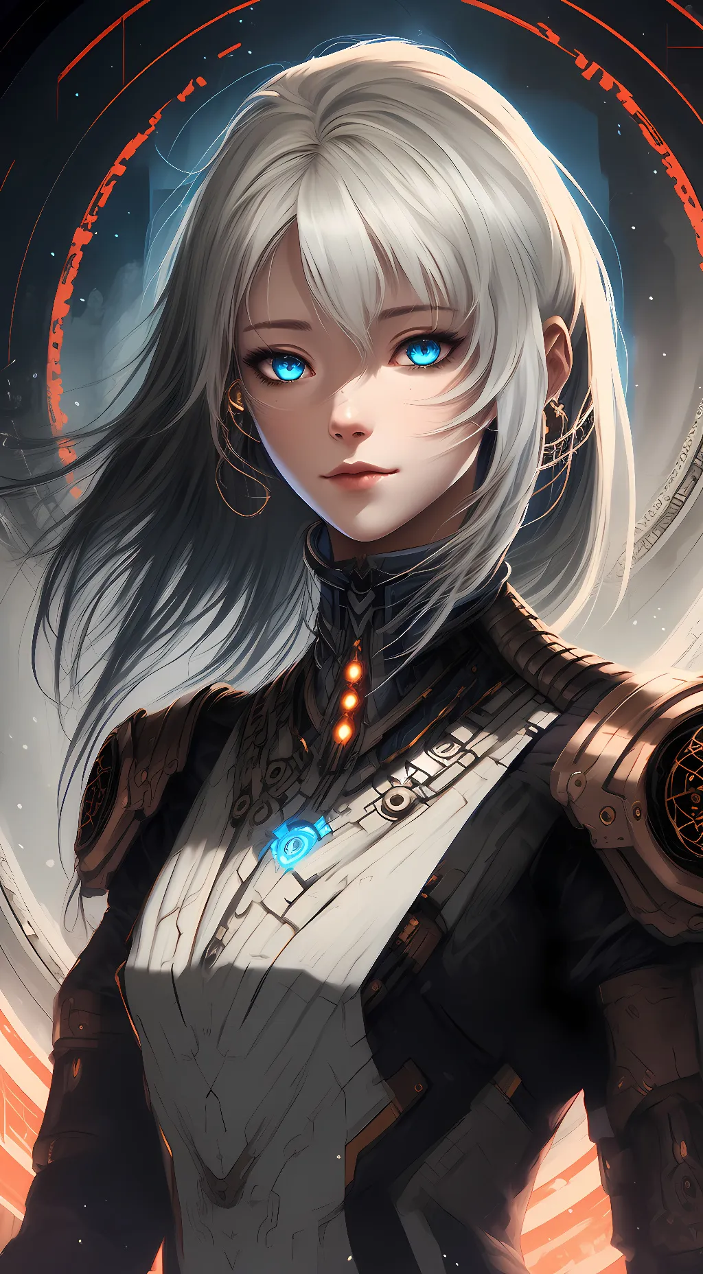 ai character: Project 391 background