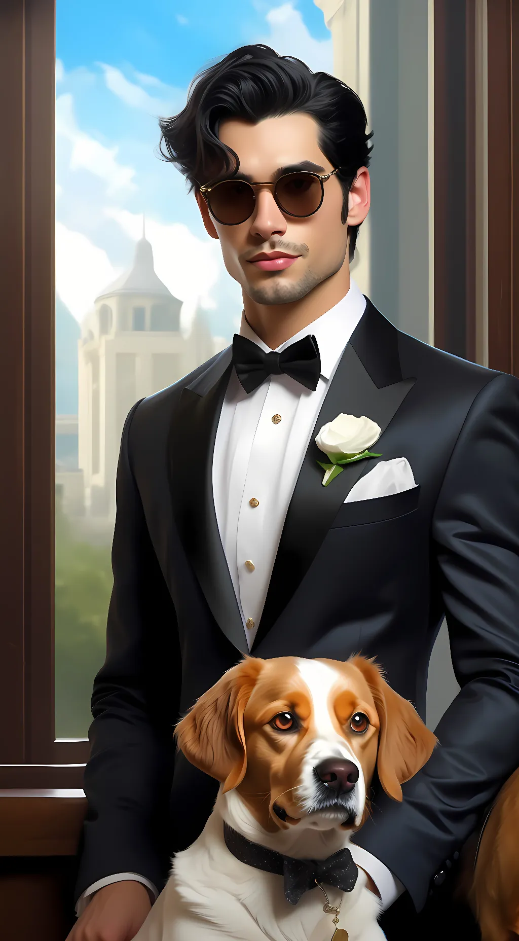 ai character: Matthew  background