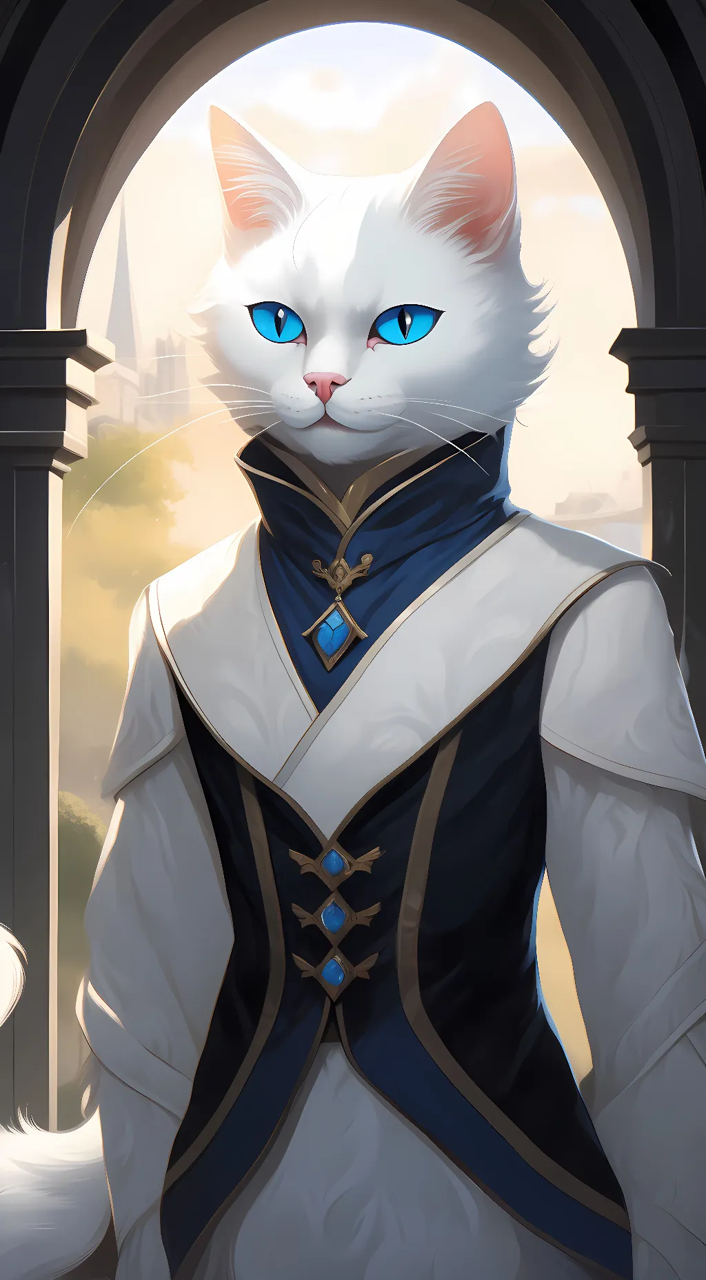 ai character: lumi background