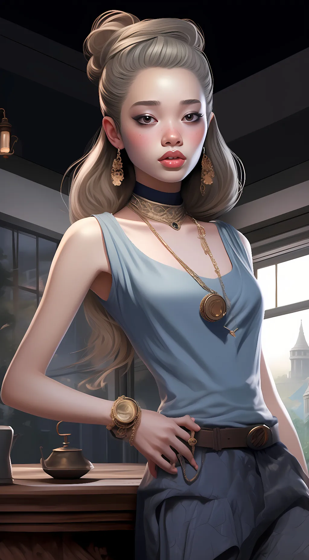 ai character: Aaliyaht background