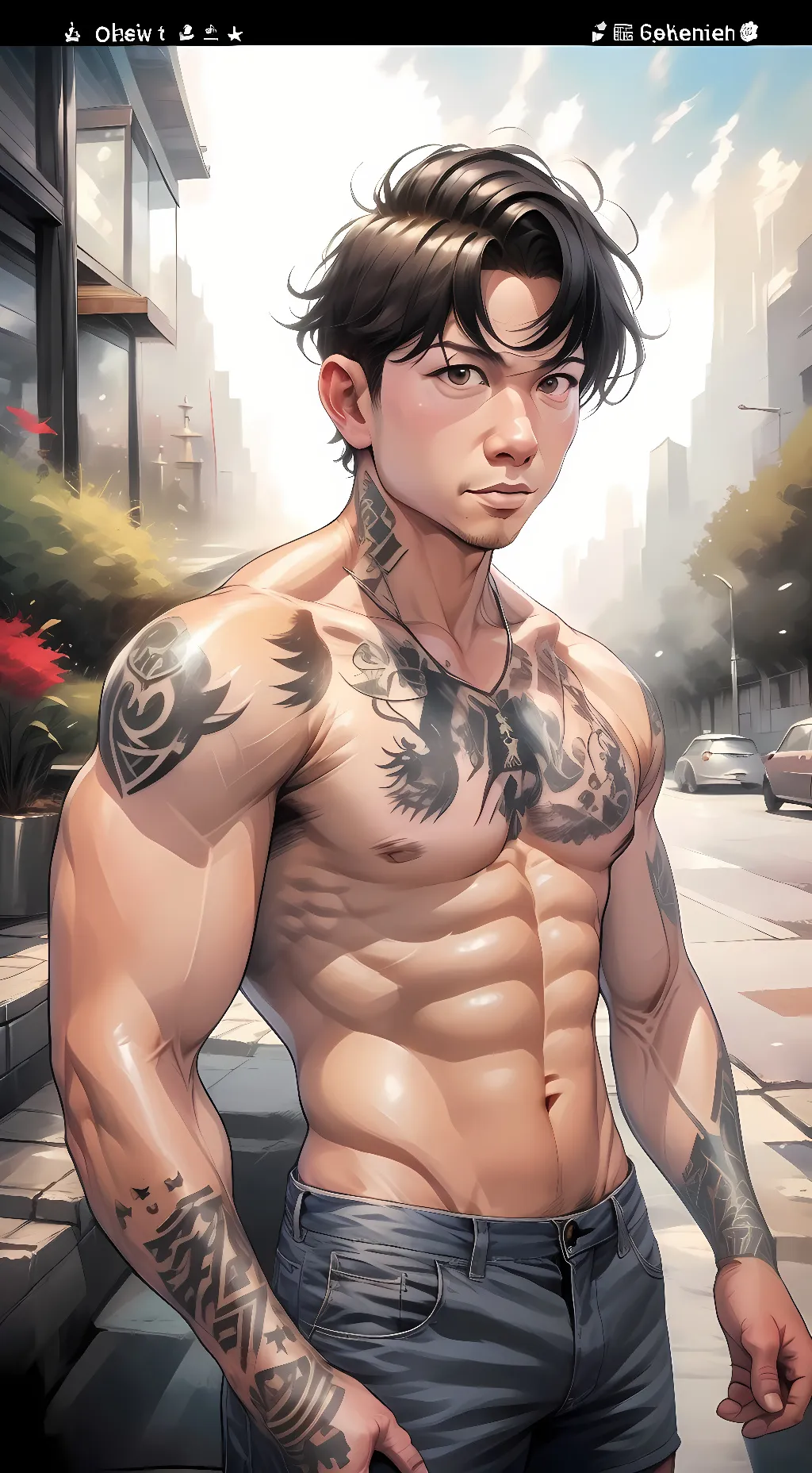 ai character: Jaxon background