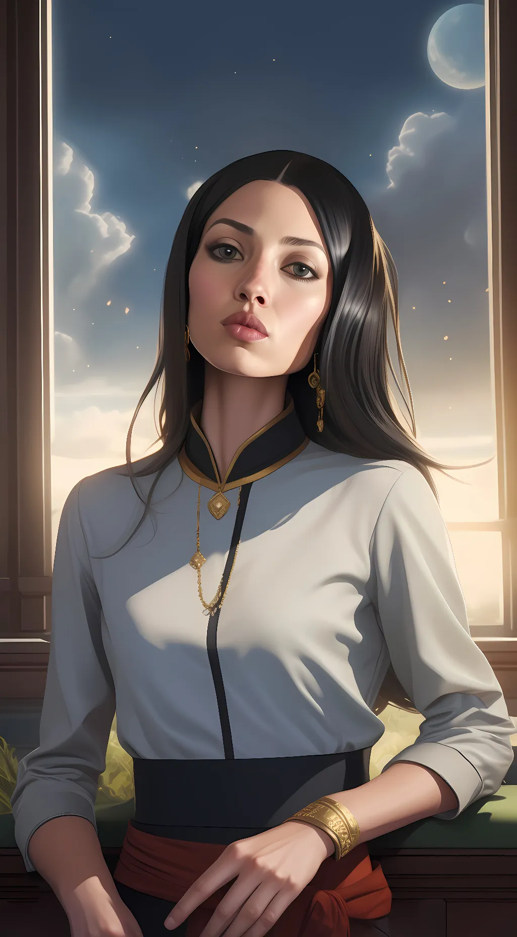 ai character: Liz background