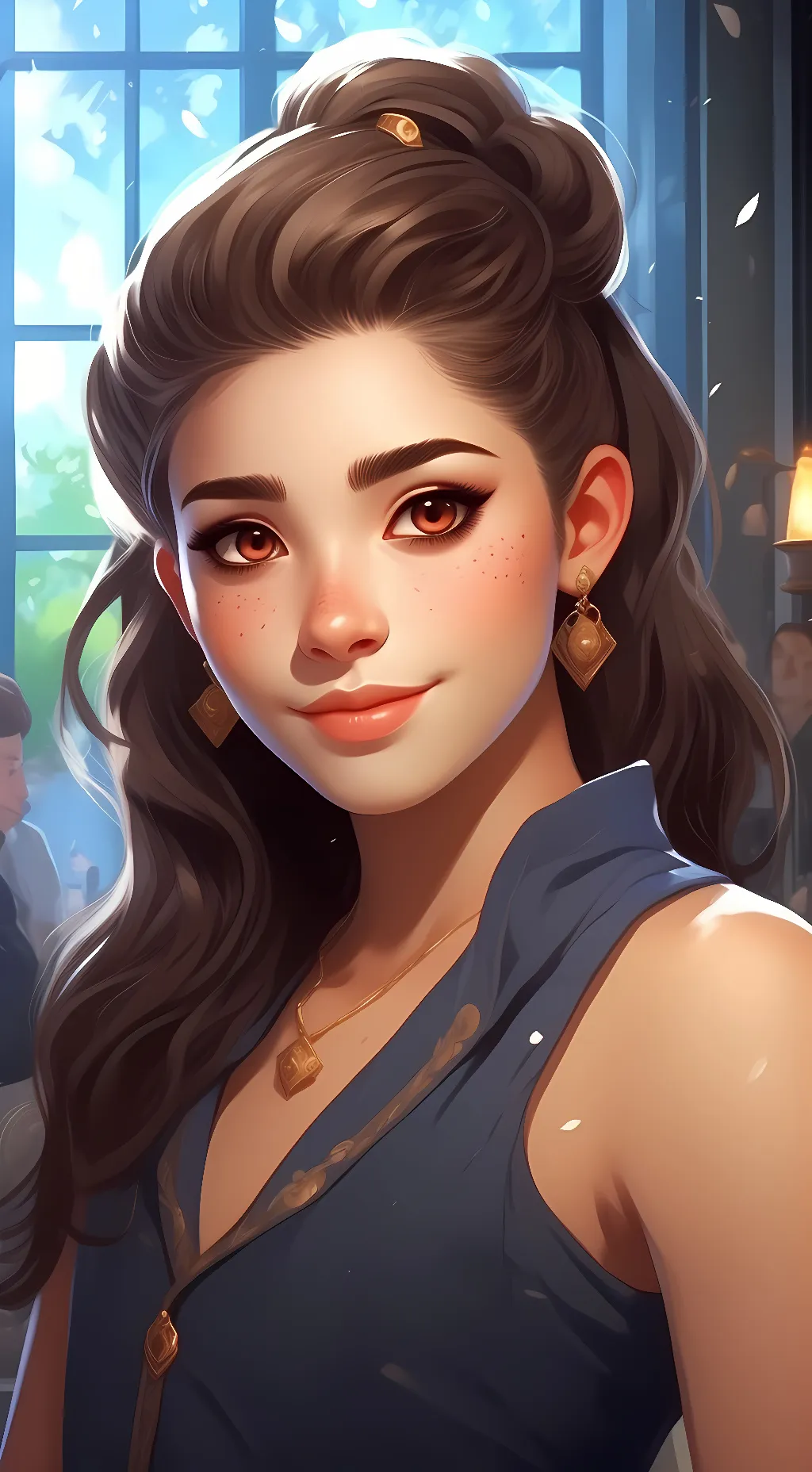 ai character: Mya background