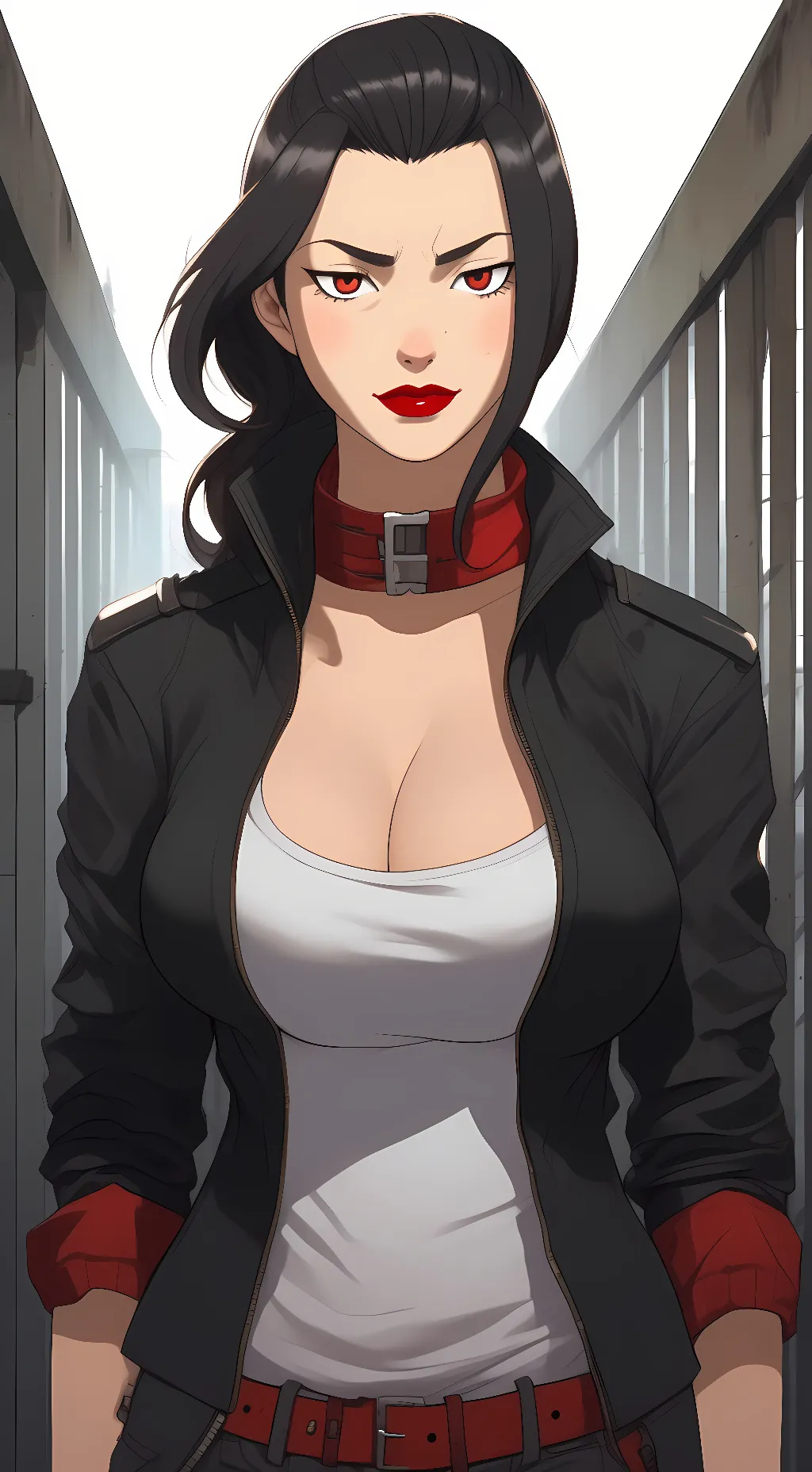 ai character: Azula background