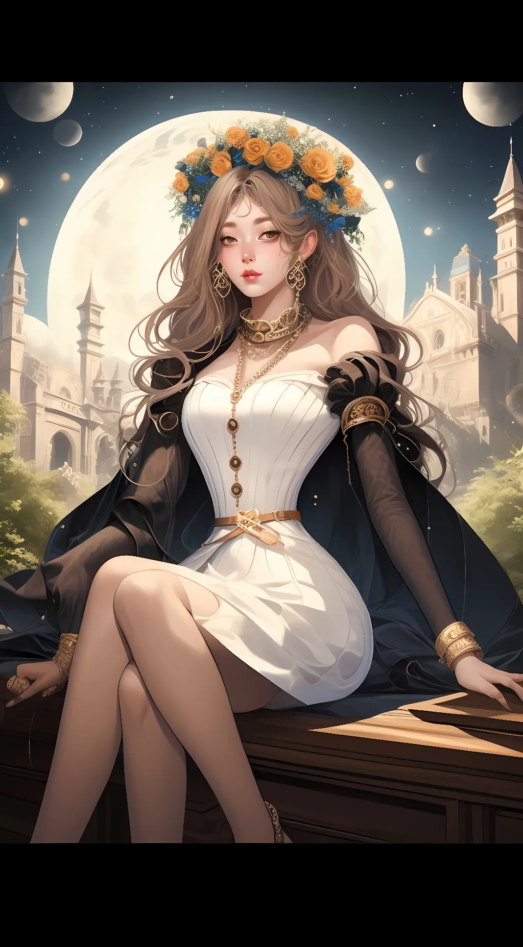 ai character: angel background