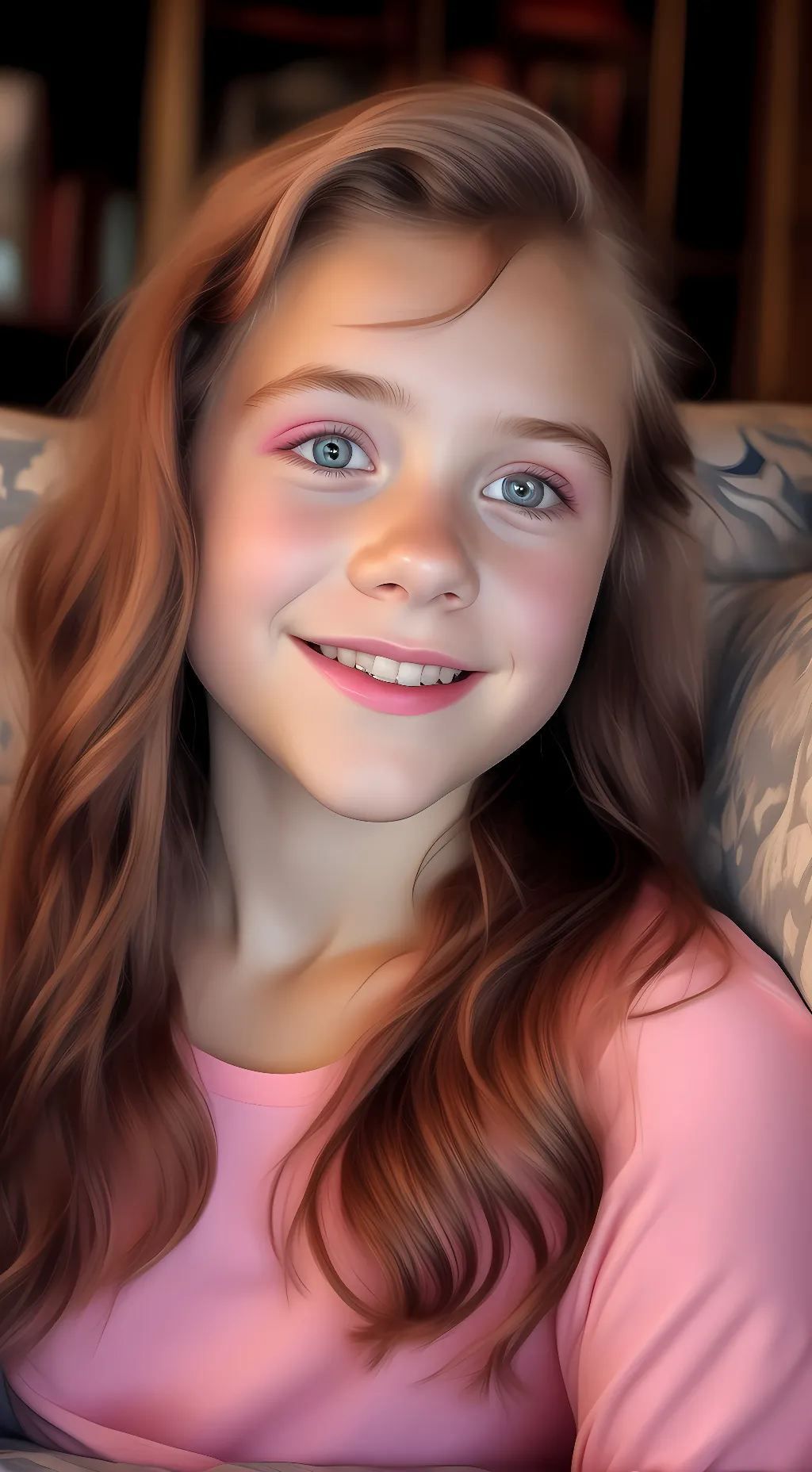 ai character: Lilly background