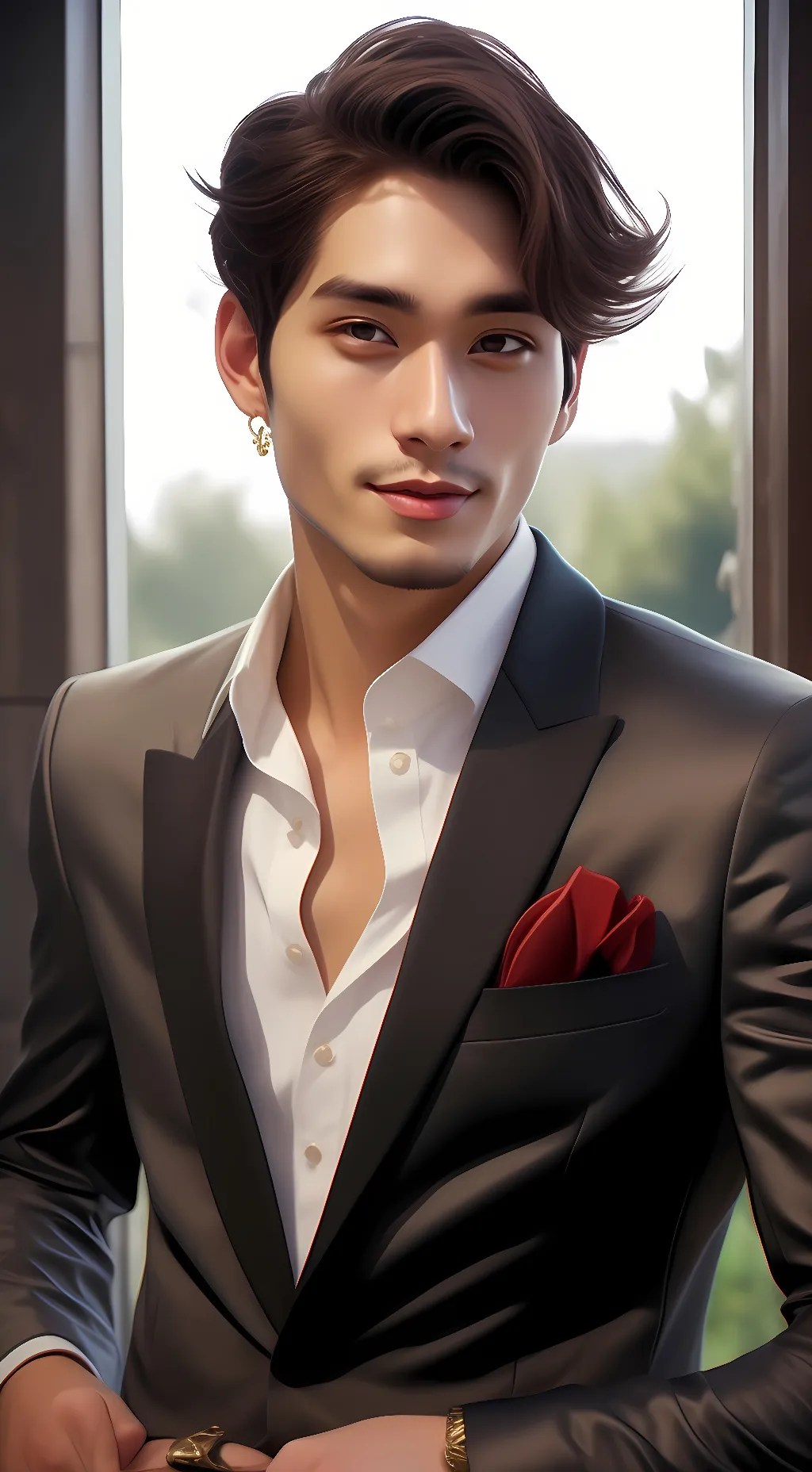 ai character: markiplier background