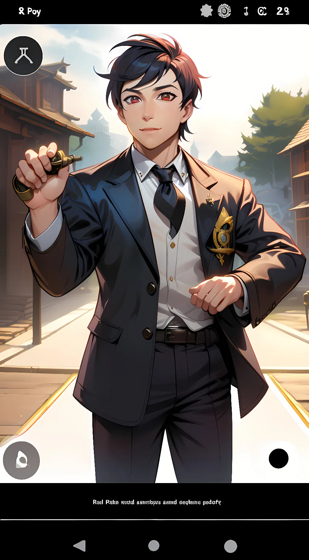 ai character: Kayden background