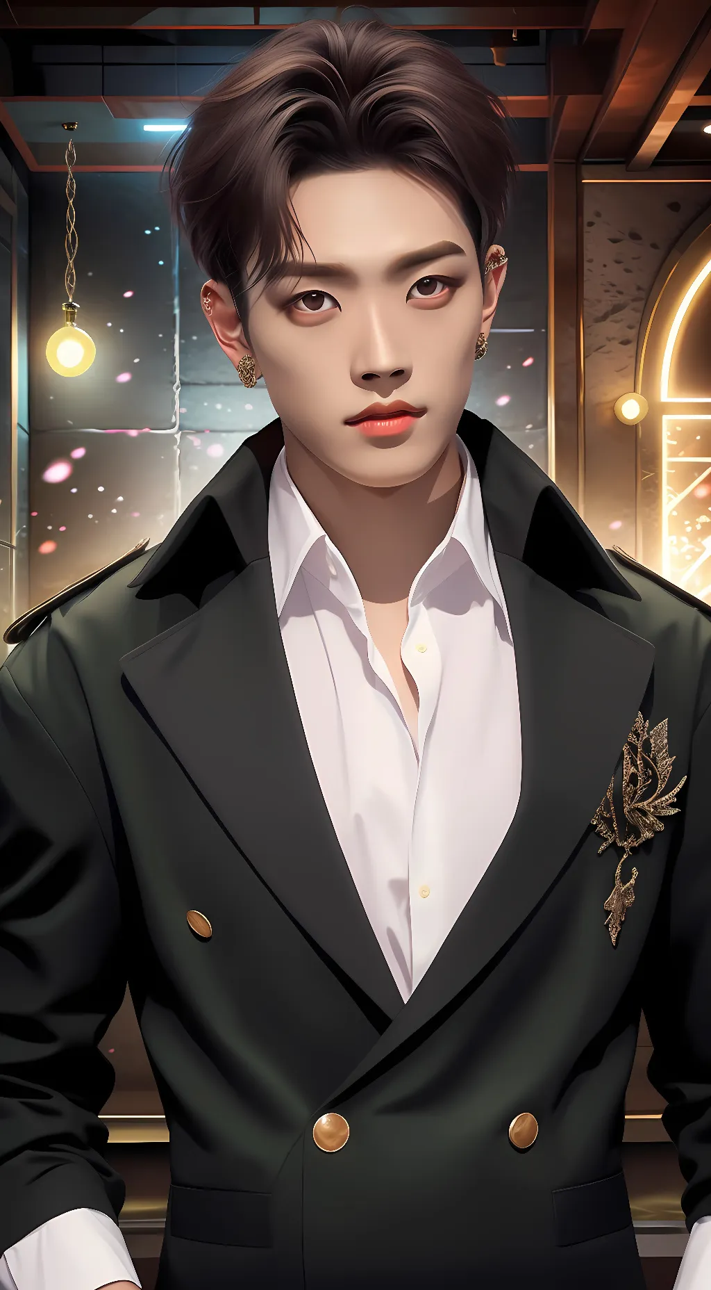 ai character: hongjoong background