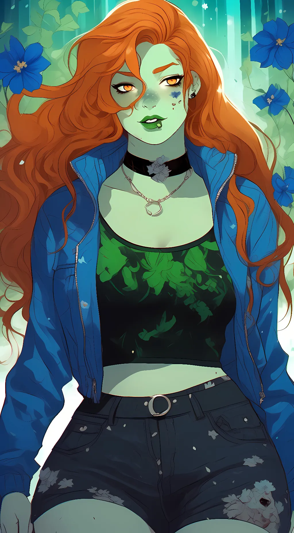 ai character: ZombieCleo background