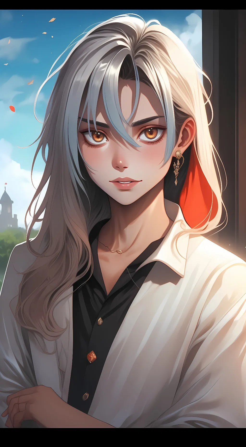 ai character: Rimuru  background