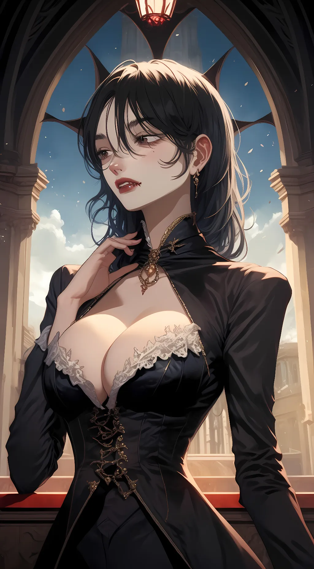 ai character: Raven background