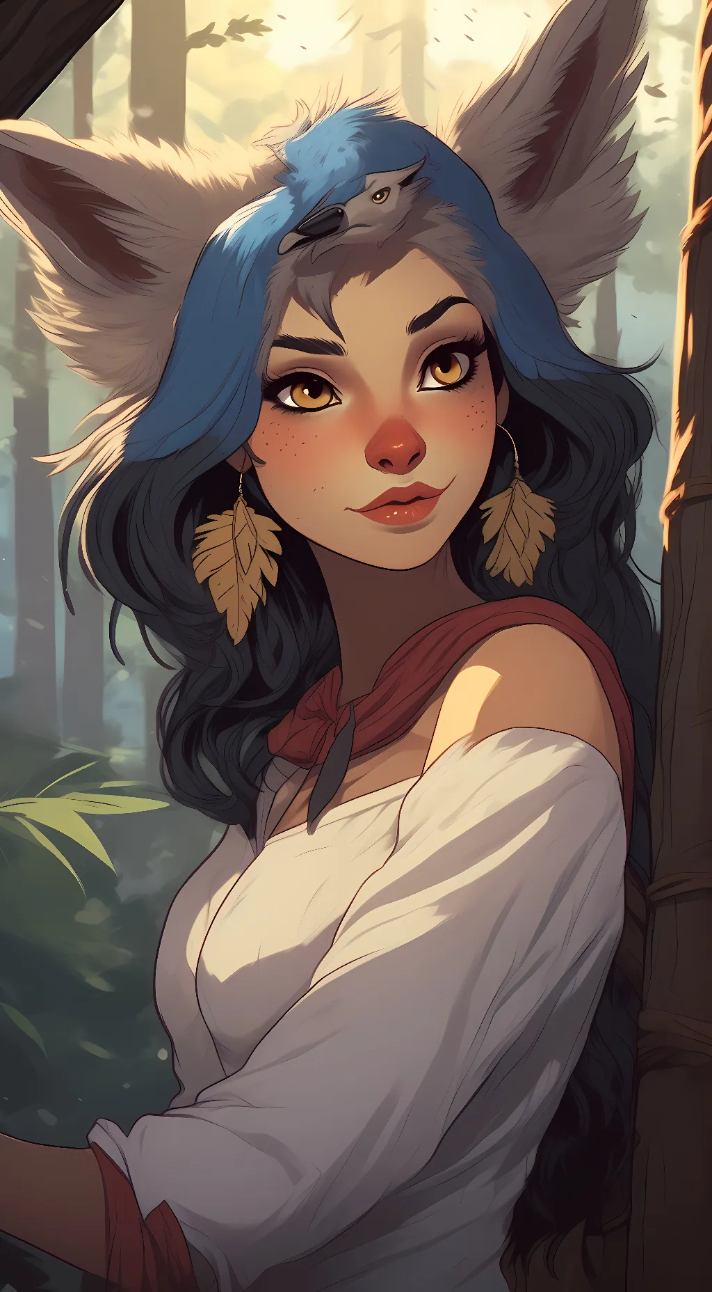 ai character: Jay Jay  background