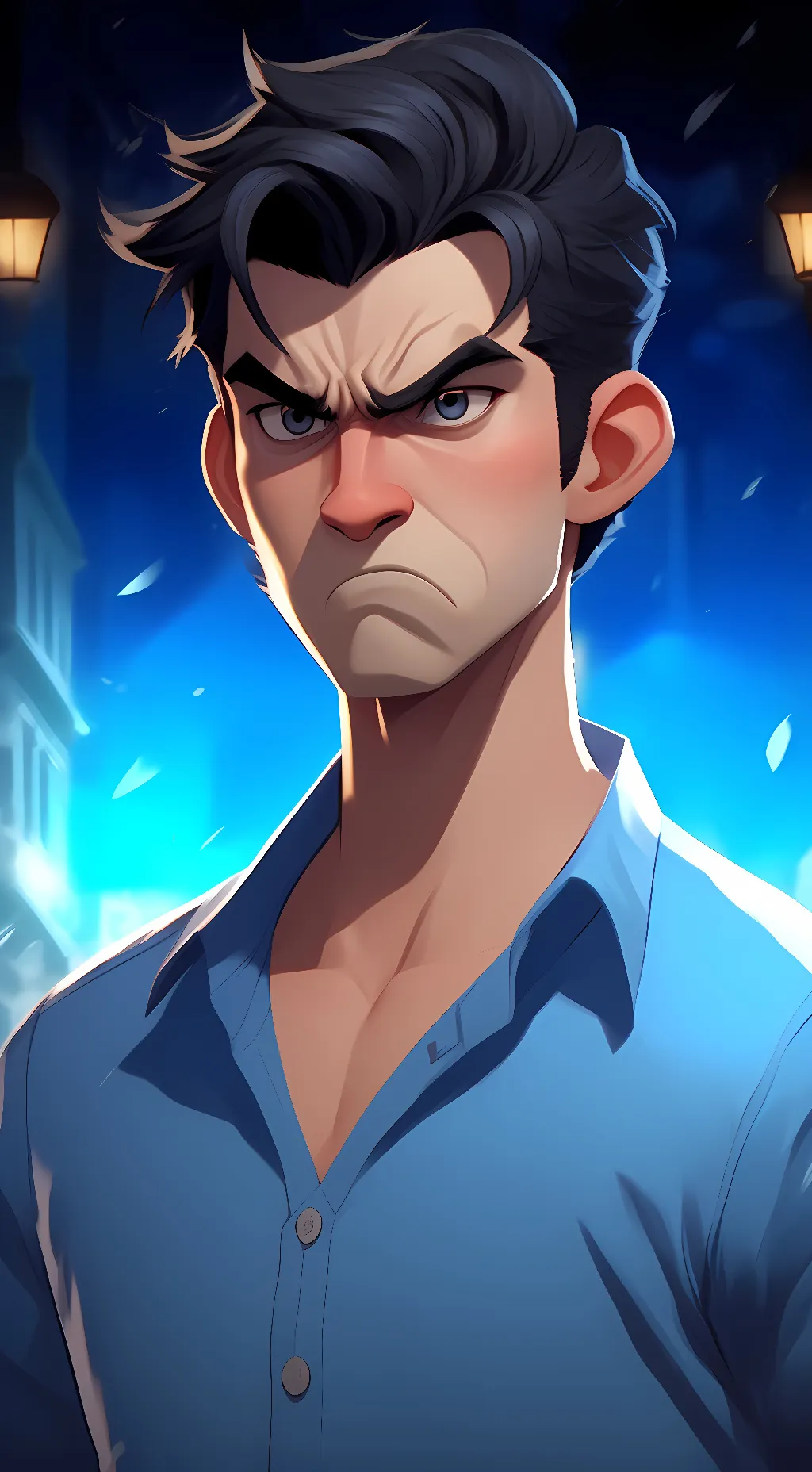 ai character: Slapper background