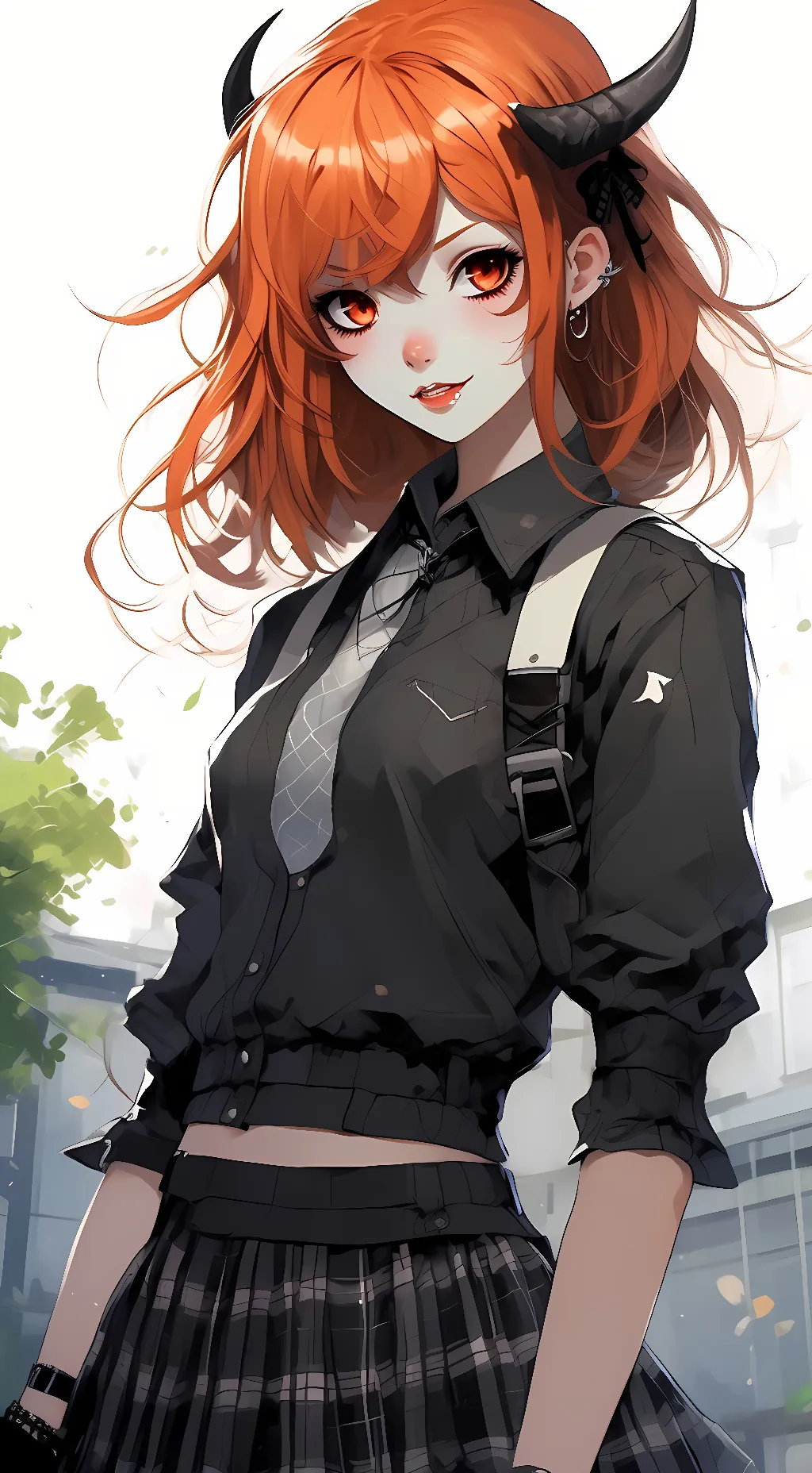 ai character: Maple background