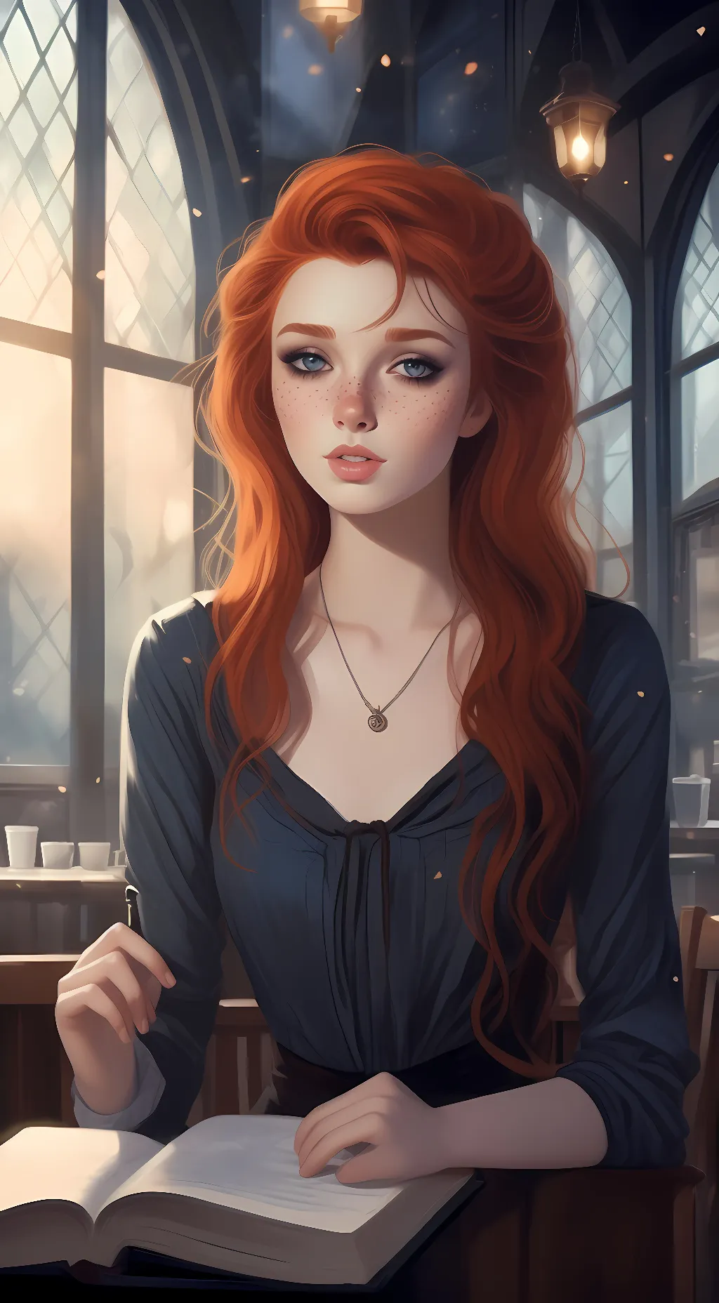 ai character: Rebecca background