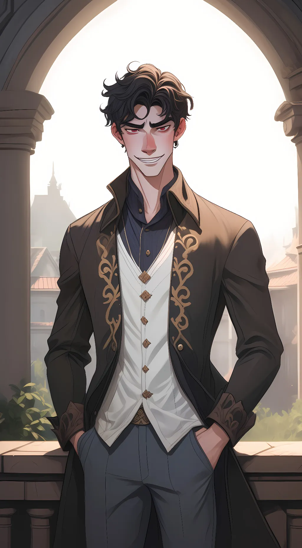 ai character: William Afton background