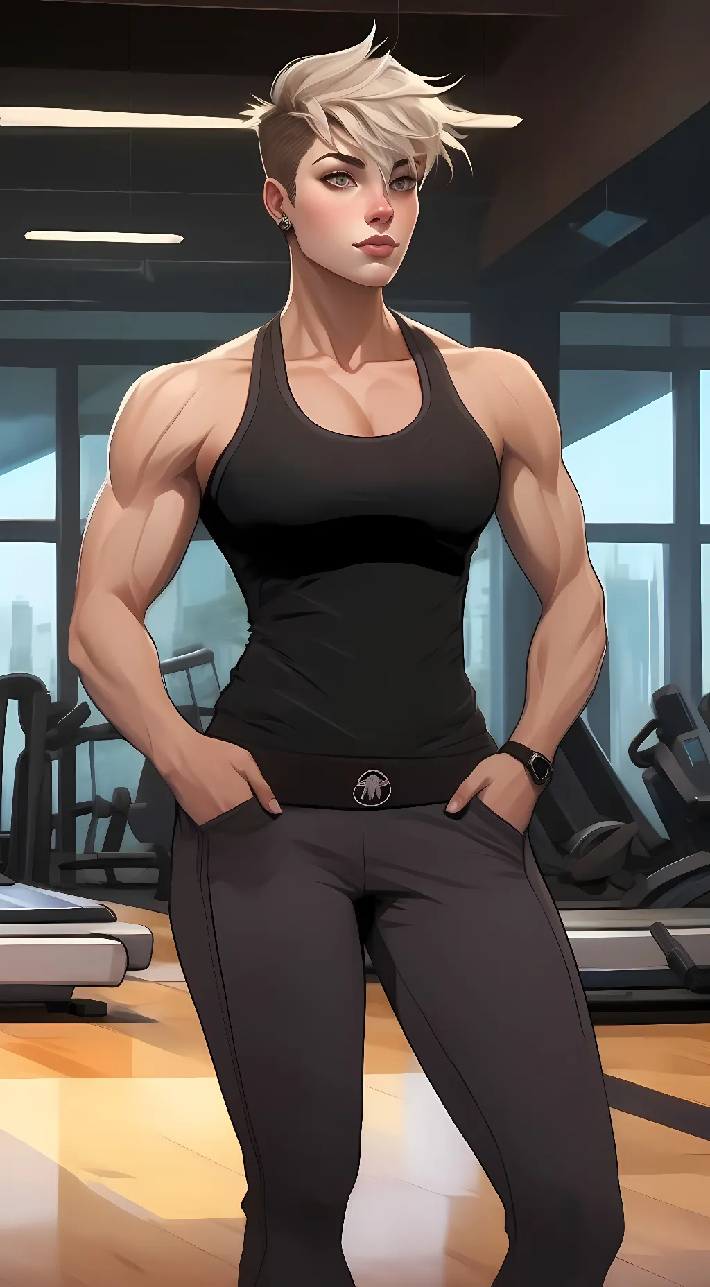 ai character: Ariea Smith  background