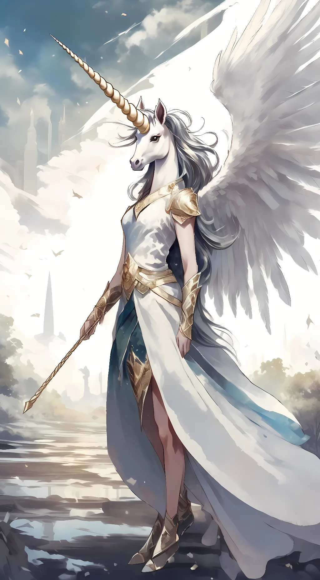 ai character: Faera Lightsworn background