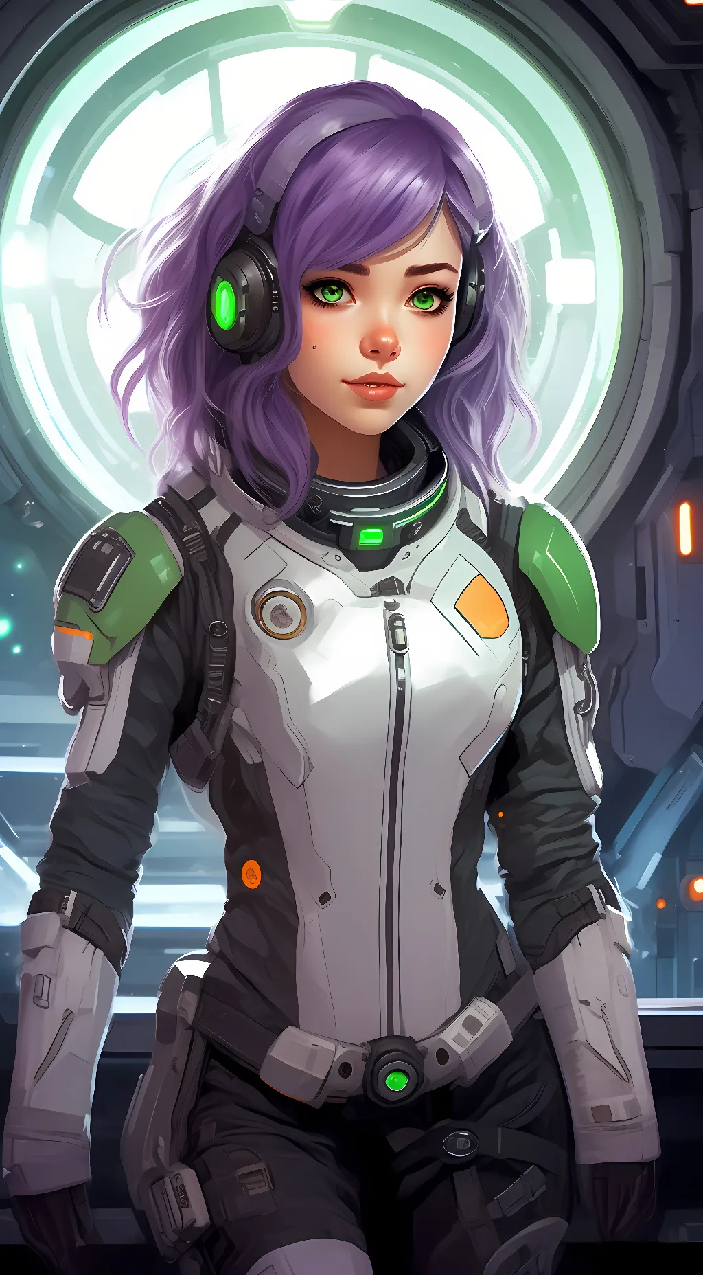 ai character: Sakura background