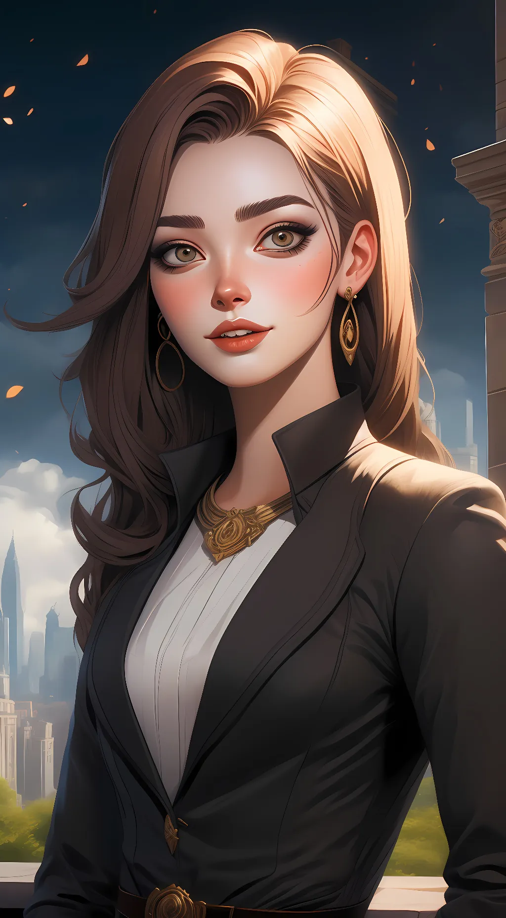ai character: bella background