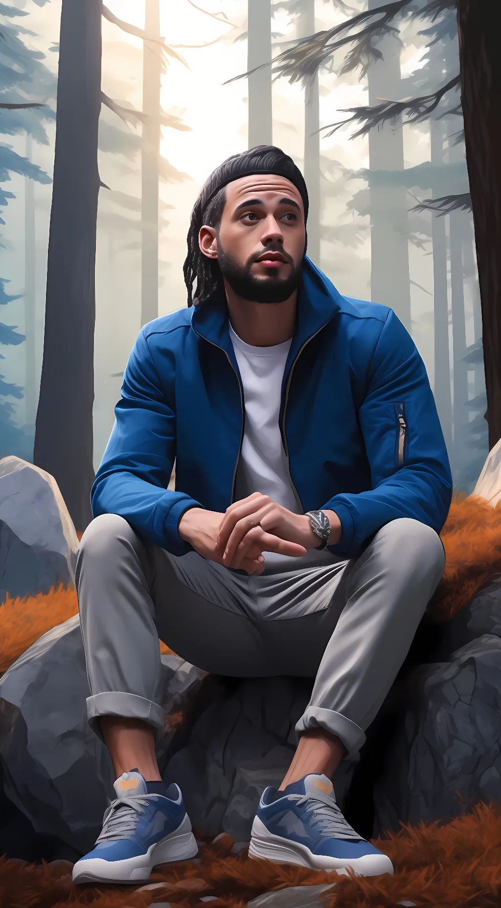 ai character: rico johnson background