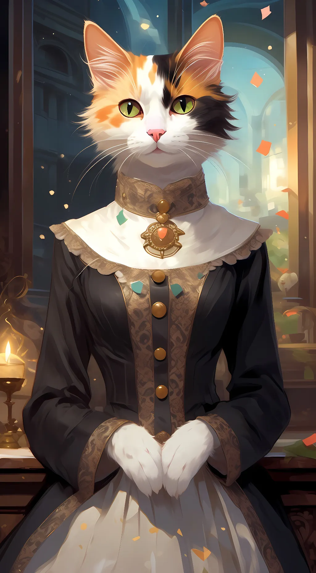 ai character: Kayla background