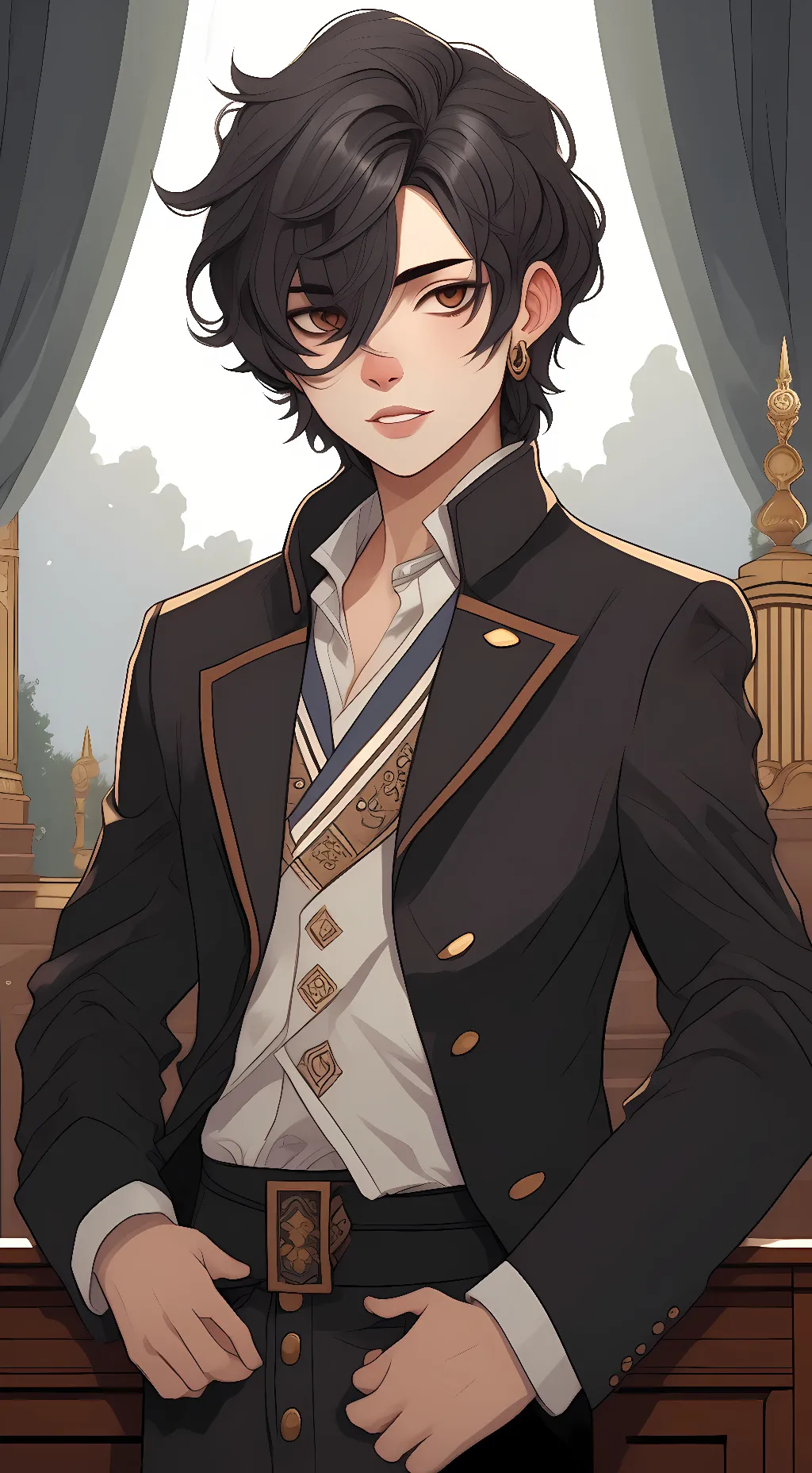 ai character: Tyga background