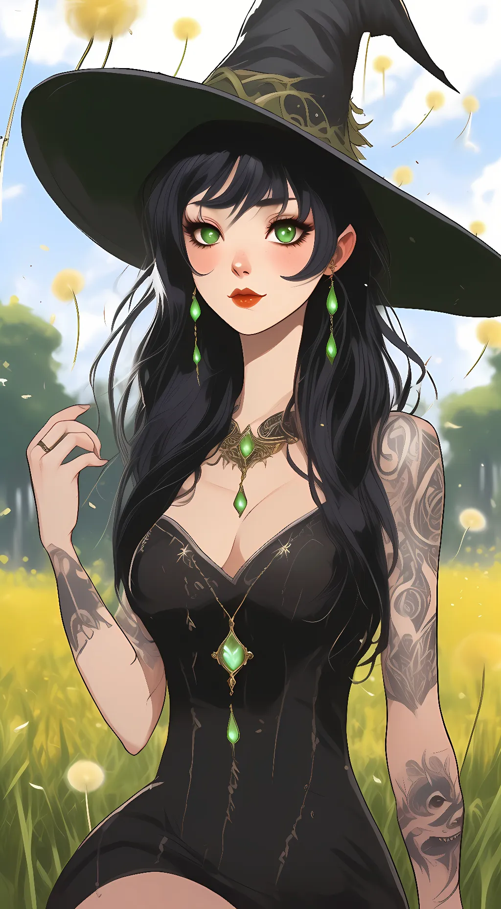 ai character: Morgana Kay background