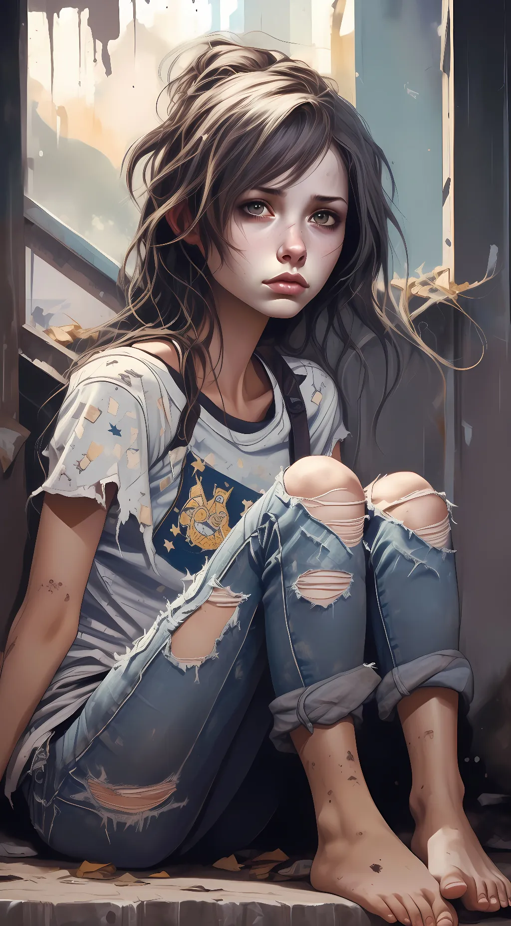 ai character: Holly Parker background