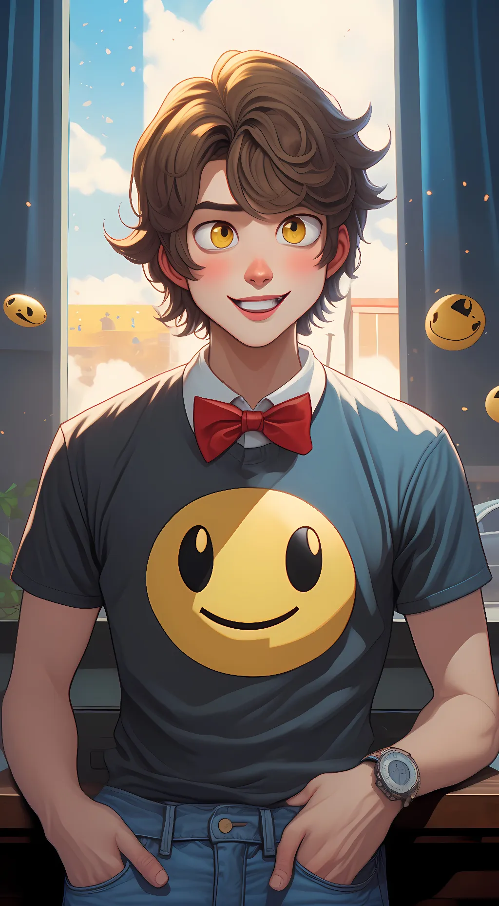 ai character: Caleb background