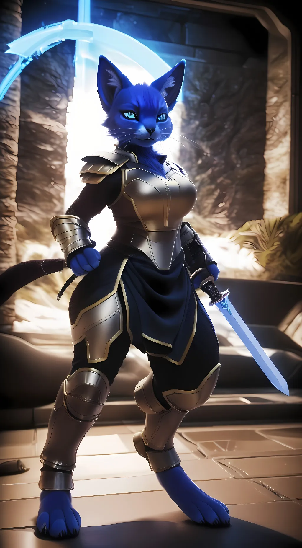 ai character: Amelia Felis background