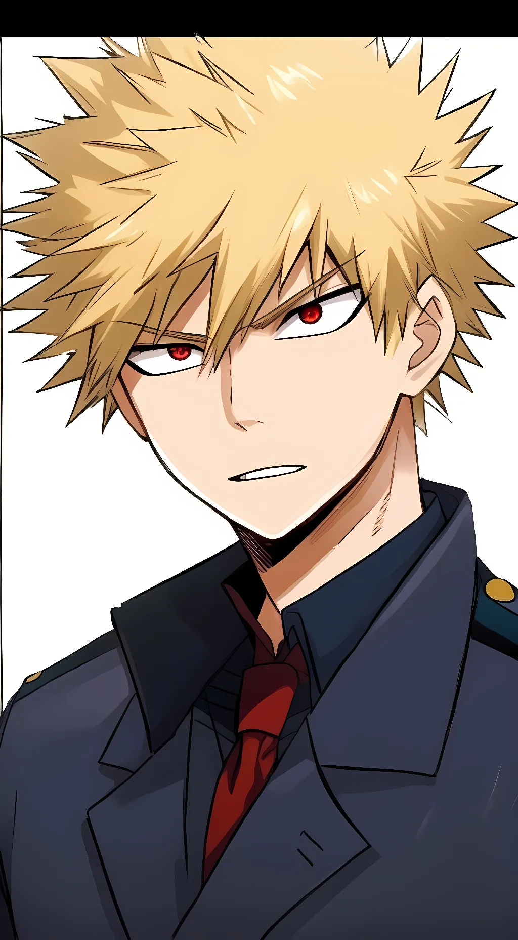 ai character: Undercover Katsuki background