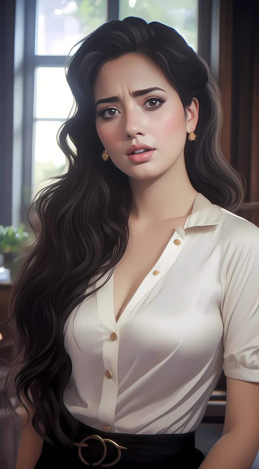 ai character: Scarlet Moore background