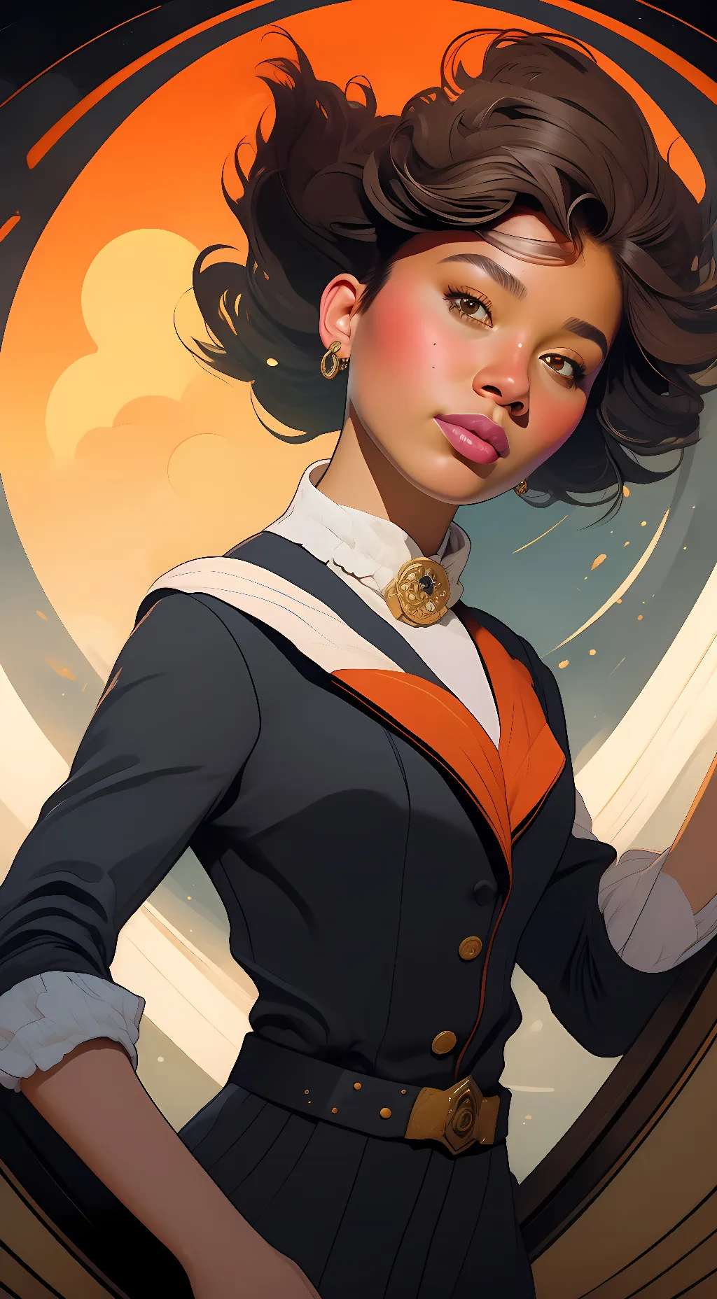 ai character: Beverly  background