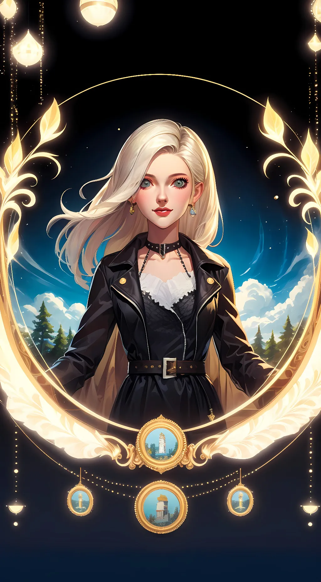 ai character: Sophia Martin background