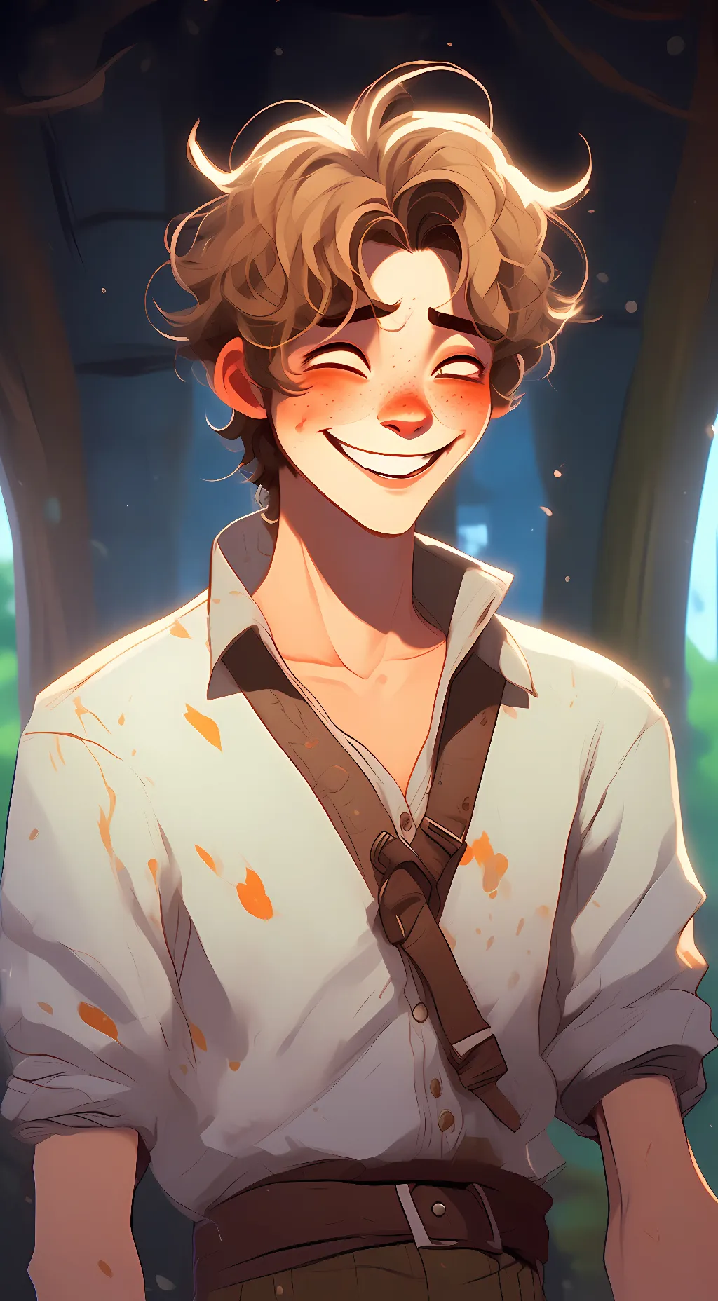 ai character: Sundrop  background