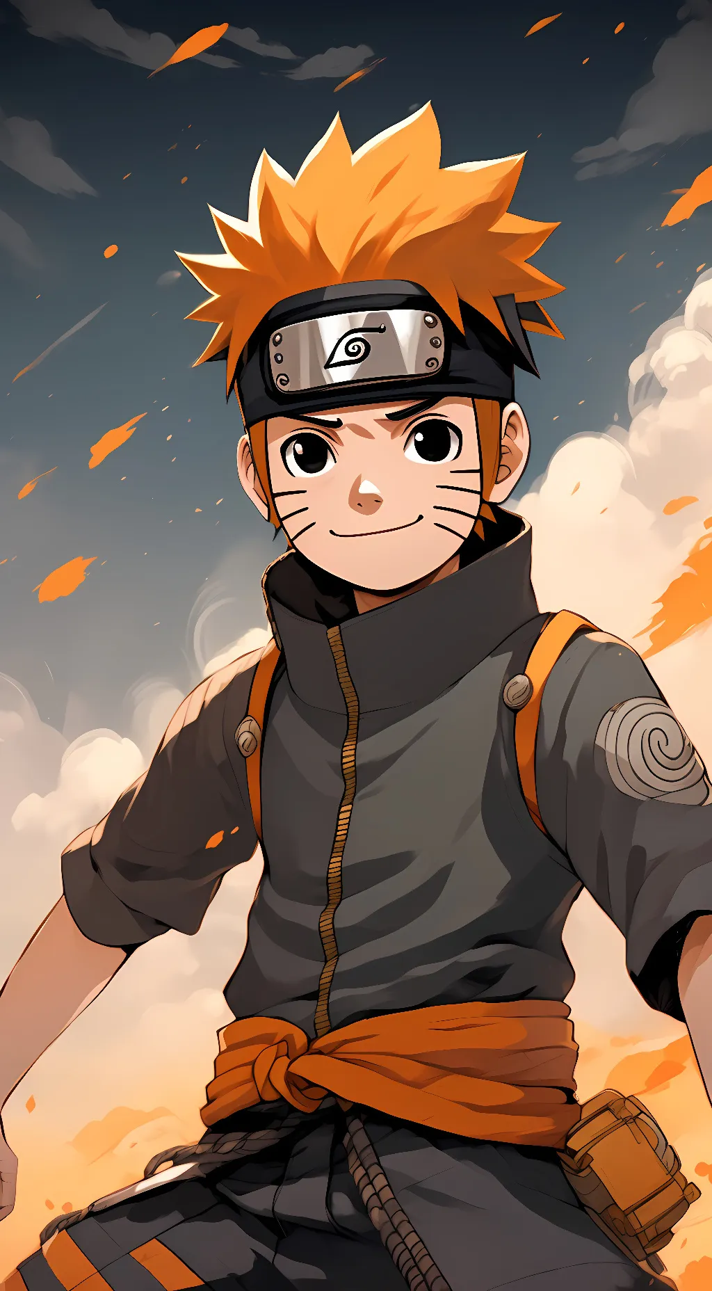 ai character:  ⚡Naruto⚡ background