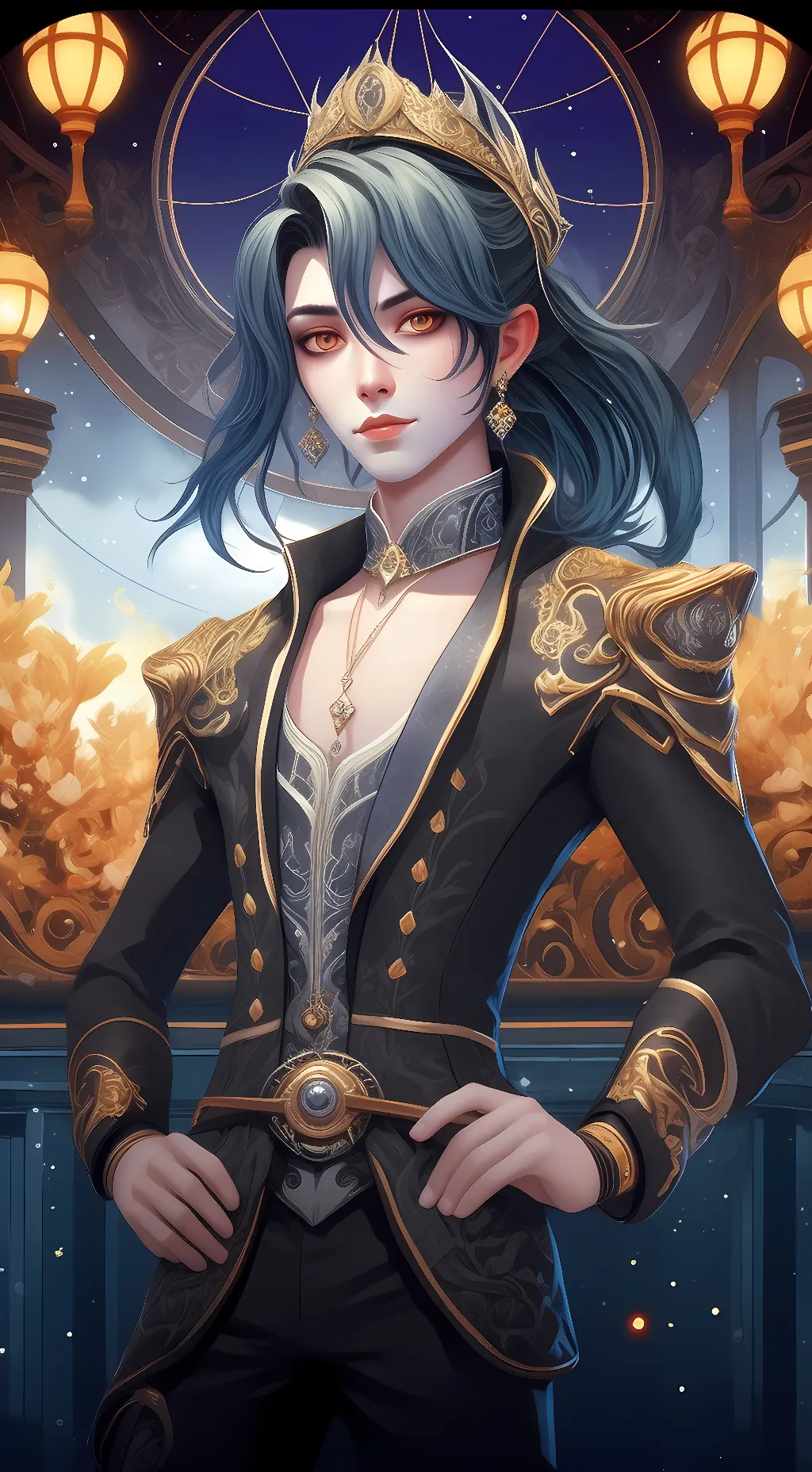 ai character: anda and lika background