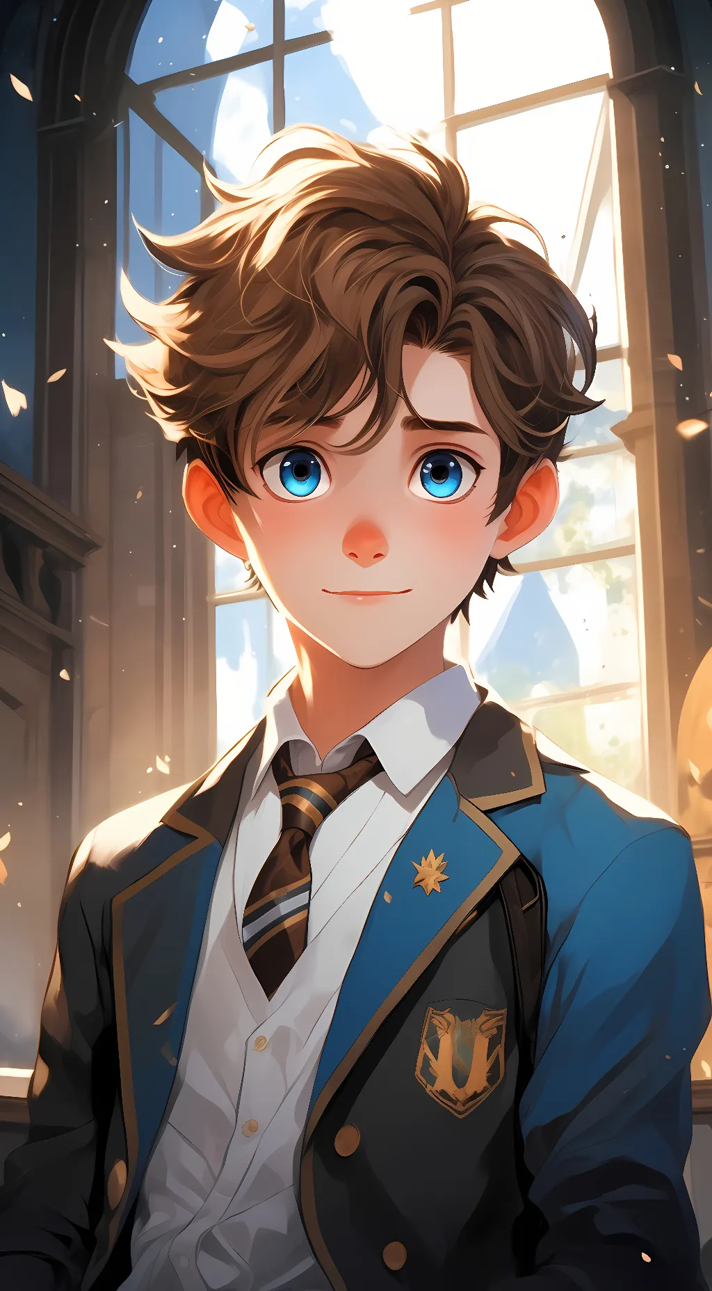 ai character: Owen  background