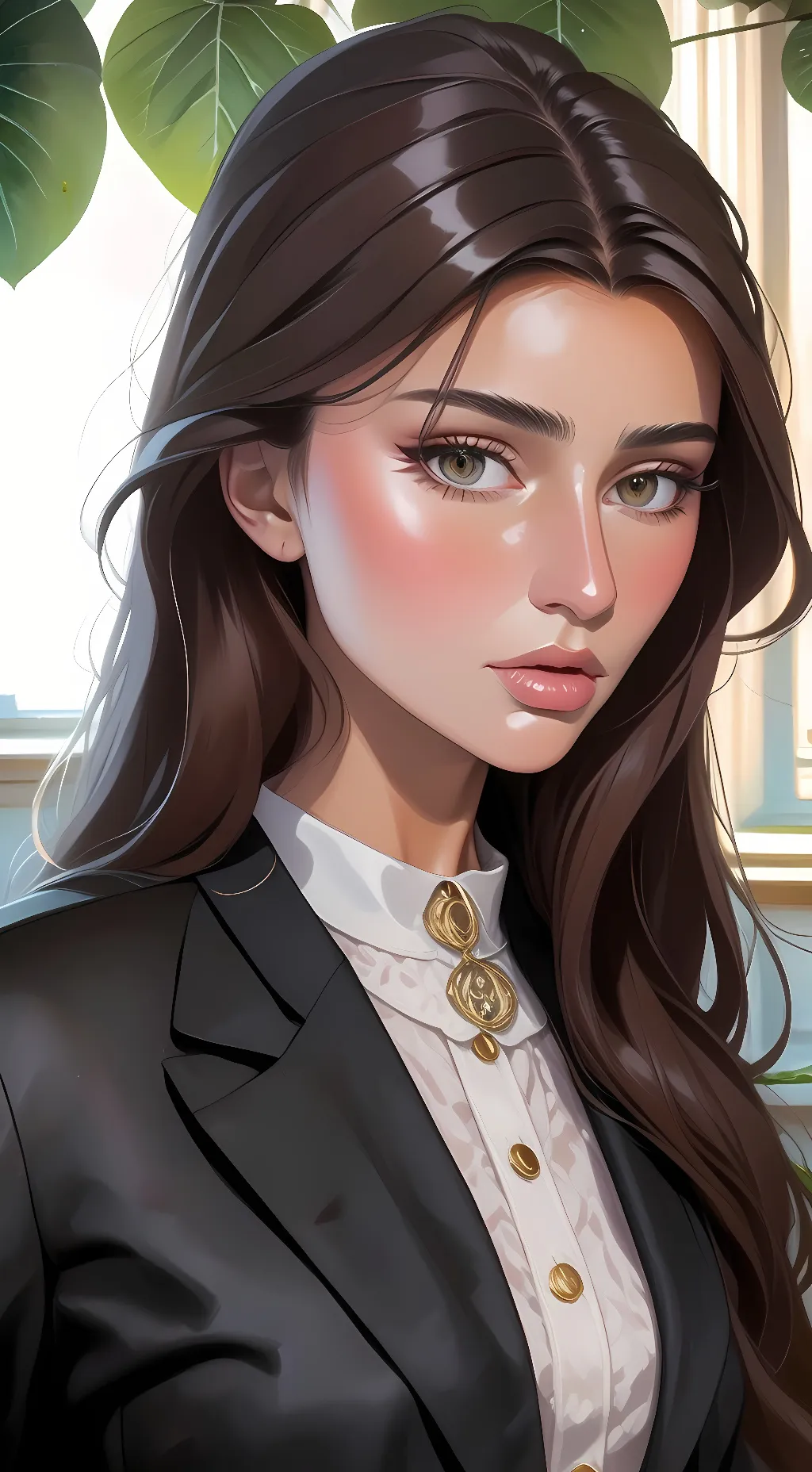 ai character: Kim background