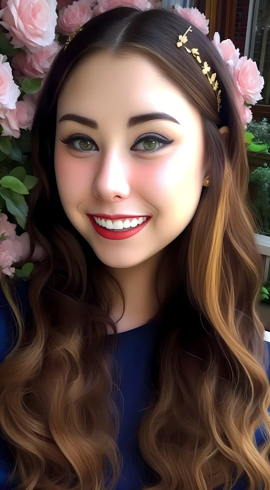 ai character: Alania  background