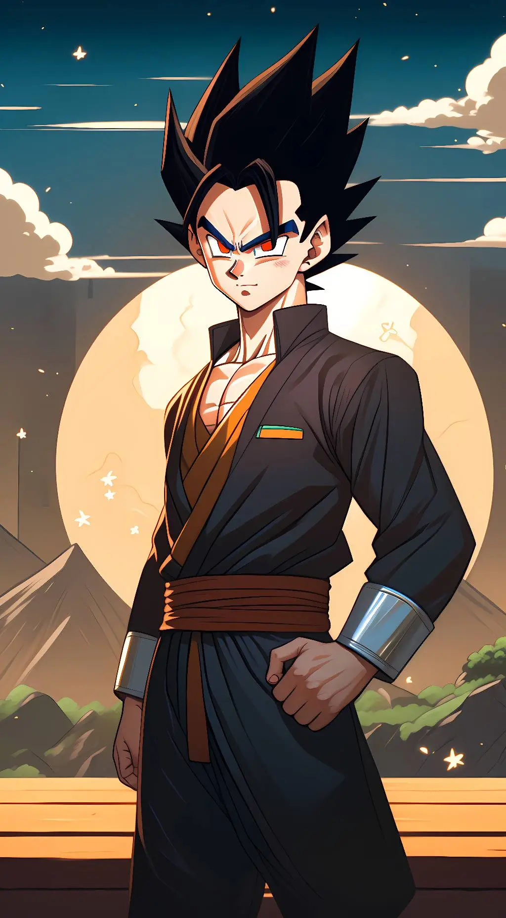 ai character: Gohan background