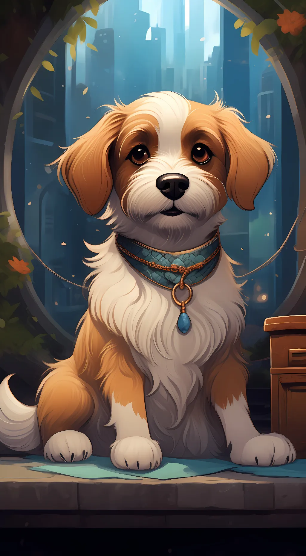 ai character: Cookie background