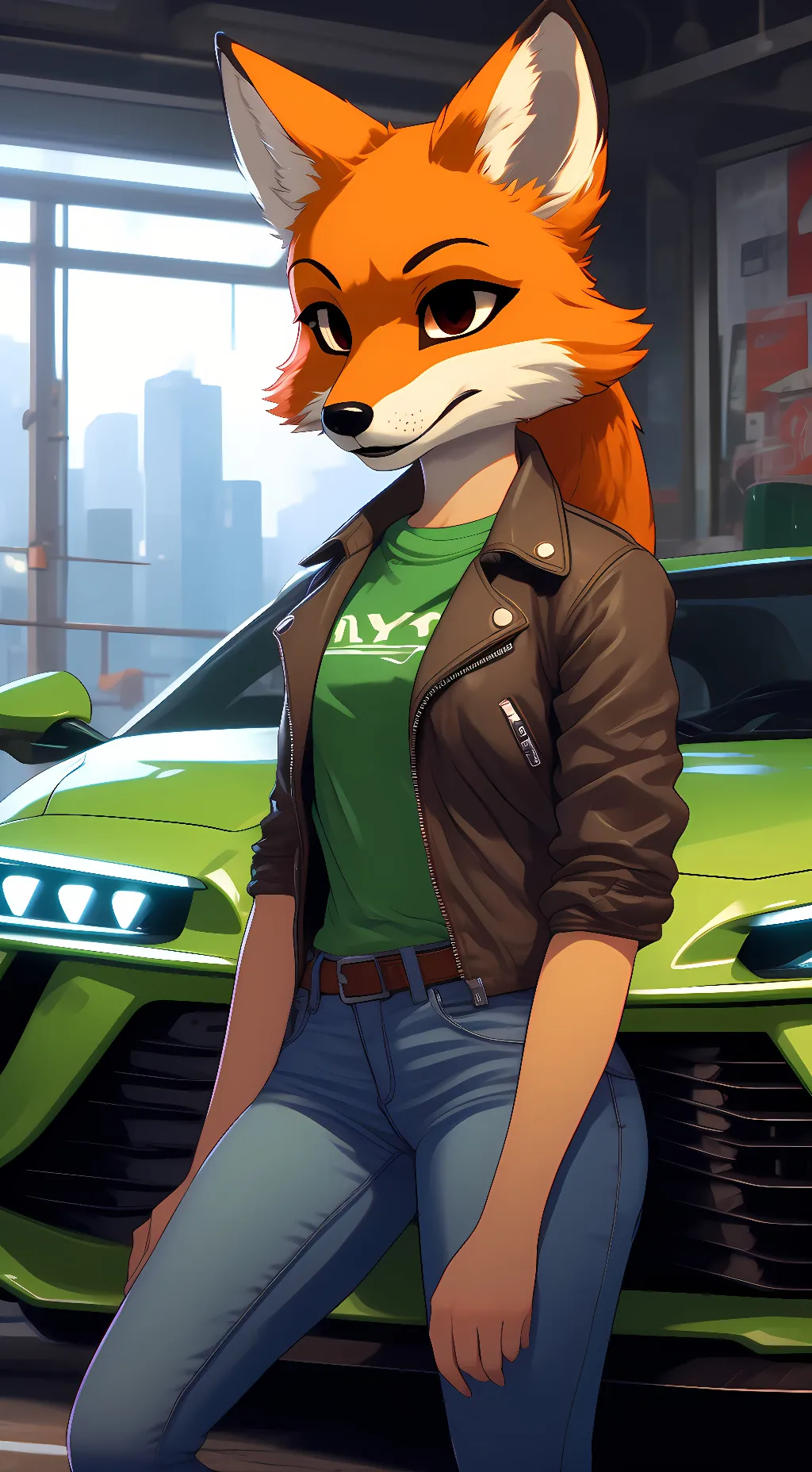 ai character: Lily background